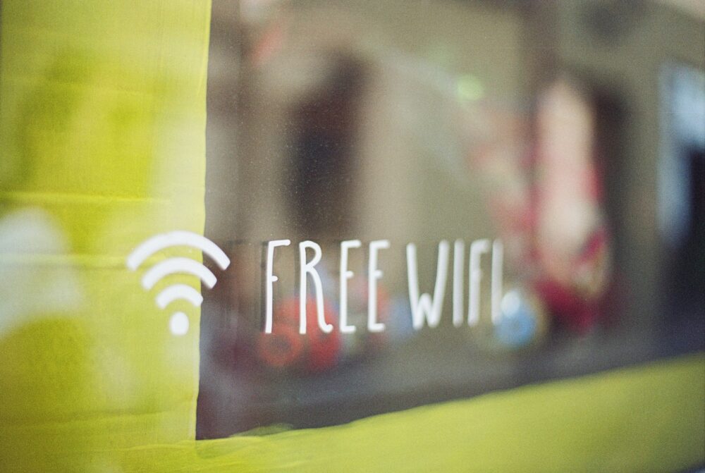 free-wifiの表示