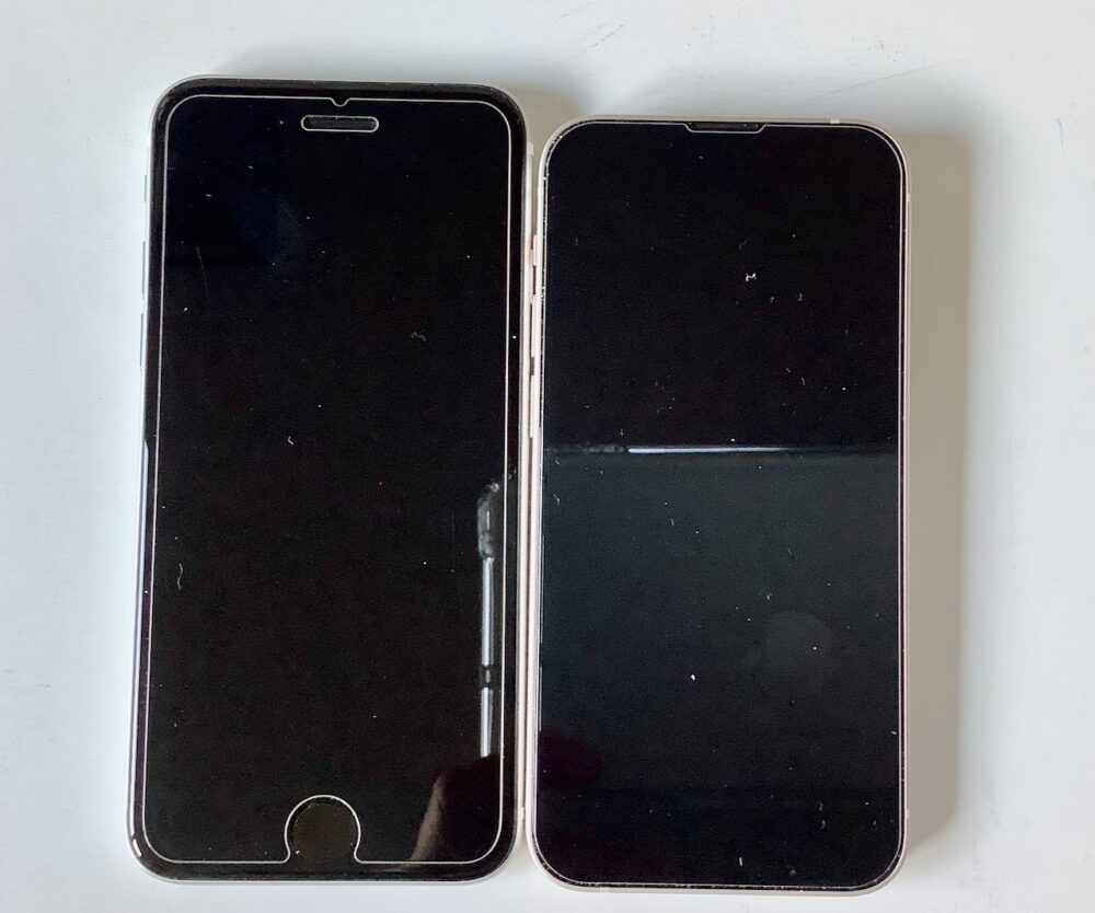 iPhone13mini-iPhoneSE2-比較